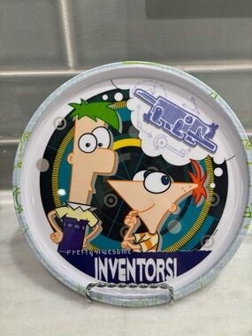 Phineas and Ferb 'Inventors' Decorative Plate -